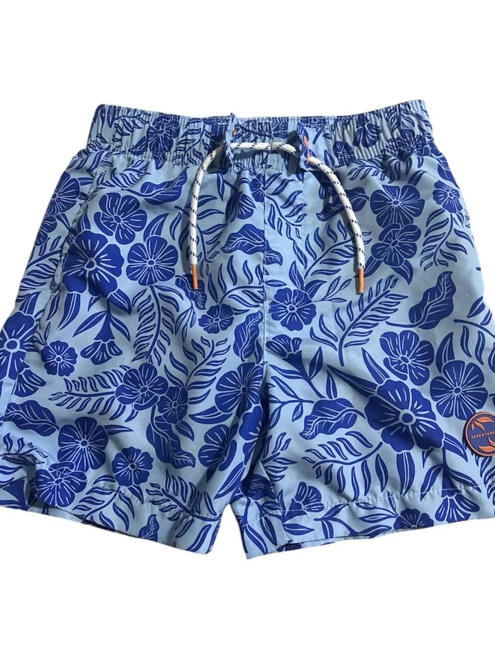 Panama Jack Blue Floral Kids Matching Set